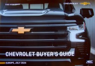 Chevrolet Silverado Suburban Tahoe prospekt 07 2024 model 2025