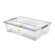 POJEMNIK PLASTIKOWY ORGANIZER 30L NA ZABAWKI Z Pokrywą Do Przechowywania