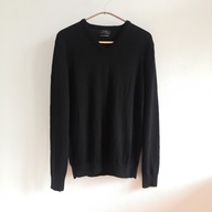 Wełniany sweter do projektu visible mending Z a r a 36 38 markowy (583)