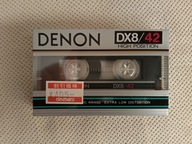 Kaseta DENON DX 8 42, rok 1982