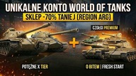 Konto WOT / World of Tanks EU | IS-7 T110E5 4xPREM | ARGENTYNA -70% CENY