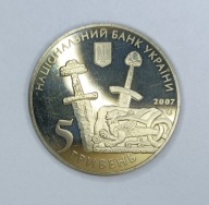 UKRAINA - 5 hrywien 2007 - 1100 LAT KRONIKI CZERNICHOWSKIEJ - st. 1/1-