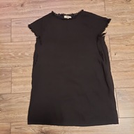 Sukienka M Rika czarna wiskoza/bawełna/jedwab na podszewce bawełnianej