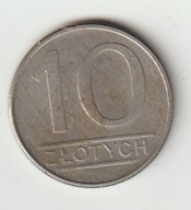 PRL 10 zloty 1986