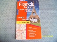 Francja południowa. Mapa samochodowa 1:1000 000 Praca zbiorowa