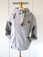 NAKETANO GRUBA CIEPŁA SZARA W KOTWICE M/L