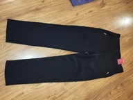 Spodnie czarne ocieplane damskie 44/46