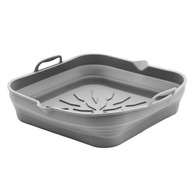 Forma silikonowa wkład do air fryera 23,5x22x5 cm