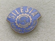 Stara Odznaka Emalia - SILESIA - ZAKŁADY CYNKOWE -założona w 1847r do 2000r