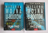 CLAY BLAIR - HITLERA WOJNA U-BOOTÓW, KOMPLET 2 TOMY, UNIKAT Z 1999