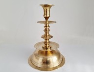 MOSIĄDZ MOSIĘŻNY ŚWIECZNIK 20 CM MASYWNY