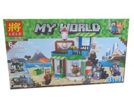 Klocki konstrukcyjne LELE bar kawiarnia 3w1 446 elm