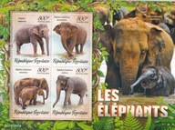 Togo 2019 ** cena 13,50 zł kat,8€ - fauna, słonie, arkusz