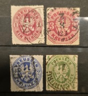 Prusy DR. 1-4 krajcara