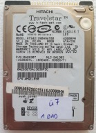 Dysk HTS421280H9AT00 HITACHI TRAVELSTAR 80GB 2,5" ATA/IDE 1 BAD SEKTOR |u7