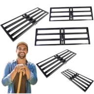 NIWELATOR TERENU RĘCZNY 120CMX30CM GRABIE METALOWE RÓWNIARKA DO TRAWY ZIEMI