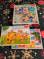 Puzzle Trefl dla dzieci 3 sztuki
