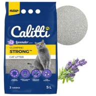 Calitti Strong żwirek bentonitowy lawendowy dla kota 5L