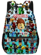 Plecak ROBLOX szkolny wielokomorowy Roblox - 2 komory + 2 siatki - wzory