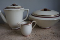 ROYAL COPENHAGEN WAZA i DZBANEK PORCELANA ANTYK DENMARK SERWIS