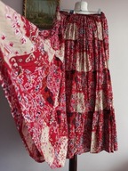 Joie de Viure spódnica z falban boho hippie 38/40