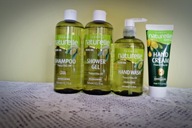 Zestaw 4 produktów Naturelle oliwa z oliwek Farmasi.