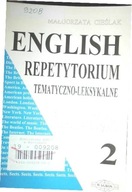 English repetytorium tematyczno leksykalne 2 Małgorzata. Cieślak