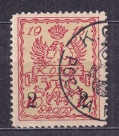 1915 Poczta Miejska Warszawa Fi 6f gw.Korszeń