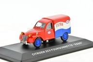 CITROEN 2CV Fourgonnette Esso red and blue 1/43 Altaya