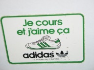 ADIDAS oryginalna naklejka z RFN