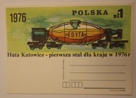 1976 Huta Katowice - pierwsza stal dla kraju w 1976 r.