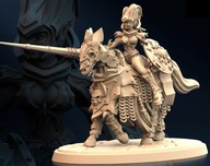 Night Stalker Mounted Vampire Wampirzyca na Koniu Pinup A RPG Druk 3D NSFW