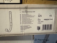 Uchwyt hak dokrokwiowy 125 czarny Flamingo Budmat