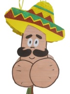 Piniata urodzinowa XXL na 18 + kij gratis