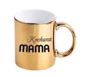 Dzień MATKI - Złoty kubek z nadrukiem na prezent