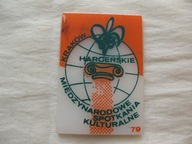 ZHP HARCERSTWO KRAKÓW HARCERSKIE SPOTKANIA KULTURALNE stara ODZNAKA 1979