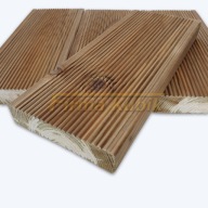 Deska tarasowa na taras ryflowana SOSNA IMPREGNOWANA 28x120 mm AB