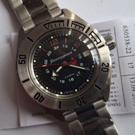 ZEGAREK VOSTOK. AUTOMAT. KOMANDIRSKIE 650538. 20ATM.