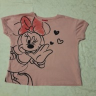 T shirt dziewczęcy oversize r.134 Disney Mouse