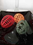 Jajeczka wielkanocne na szydełku