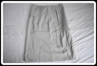 SHARE Spódnica lniana 55% len rozmiar 40 L