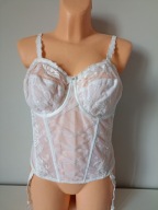 Śliczna markowa bielizna gorset RIGBY & PELLER 1202 UK 40DD EUR 90DD