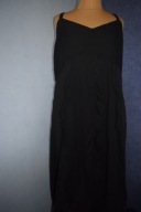DELUCA PIĘKNA SUKIENKA CZARNA LETNIA NA RAMIĄCZKA_50