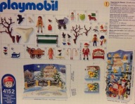 Playmobil 4152 święta w parku Mikołaj z katarynką