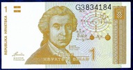 BANKNOT DO KOLEKCJI CHORWACJA 1 KUNA