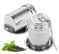 Zaparzacz do herbaty sypkiej ze stali nierdzewnej bardzo drobna siatka