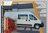 Peugeot Boxer, L3H2, BRYGADOWKA, 7 miejsc, DOKA, tempomat, klima L3H2, 7 m