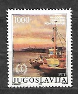 JUGOSŁAWIA - 40 lat Konferencji Dunajskiej 1988 ** Mi 2290 (2115)