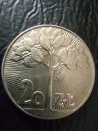 20 złotych DRZEWO1973 PRÓBA