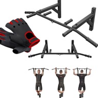 DRĄŻEK DO PODCIĄGANIA ŚCIENNY WYTRZYMAŁY DO 210KG 6 UCHWYTÓW ANTYPOŚLIZGOWY